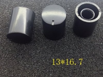 直径13mm高16.7mm单色塑料旋钮