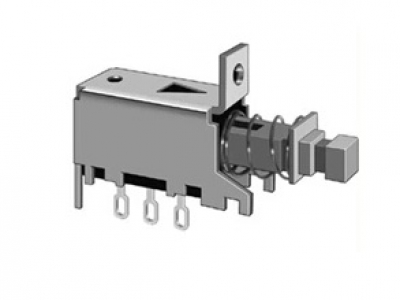 PS-12E01,直键开关,电源开关,按键开关,推动开关