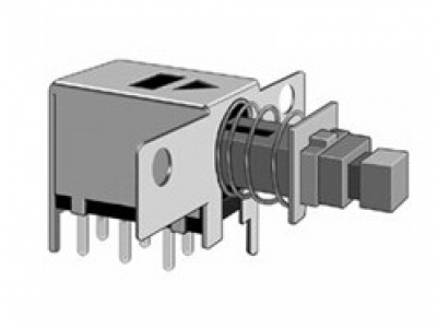 PS-22F06,直键开关,电源开关,按键开关,推动开关