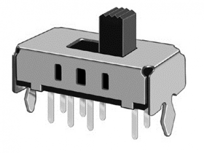 SS-23D06三档拨动开关